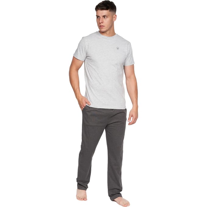 Duck and Cover Heren Radovan Pyjama Set (Grijze Mergel)