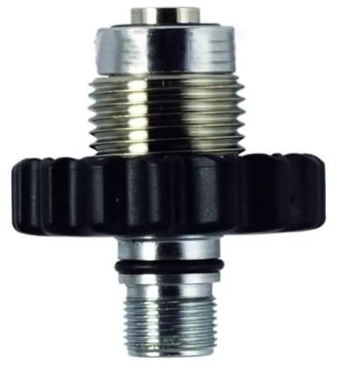 Mares Din Mr42/mr22-connector Zwart,Zilver DIN 300