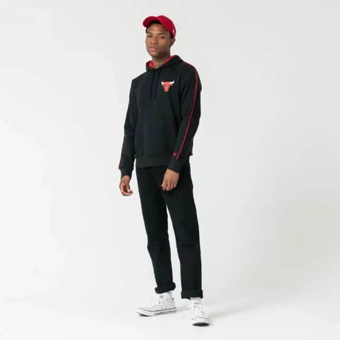 Sweat   capuche New Era  NBA Stripe Chicago Bulls