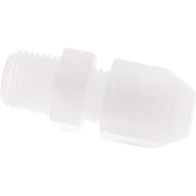 2x4mm & R1/8'' PP rechte slangkoppeling met buitendraad 10bar/145psi [2 stuks].