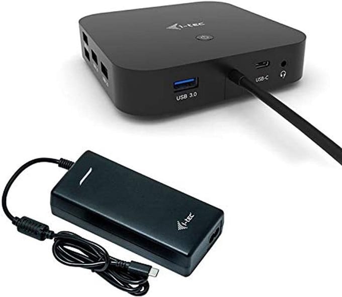 Dual Display USB-C Dockingstation met 100W Power Delivery