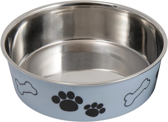 RVS Honden en Katten Voerbak 2000 ml - Antislip en Extra Stijlvol - Blauw