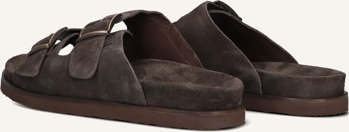 STEFANO LAURAN 26005 Slippers - Heren - Bruin - Maat 43