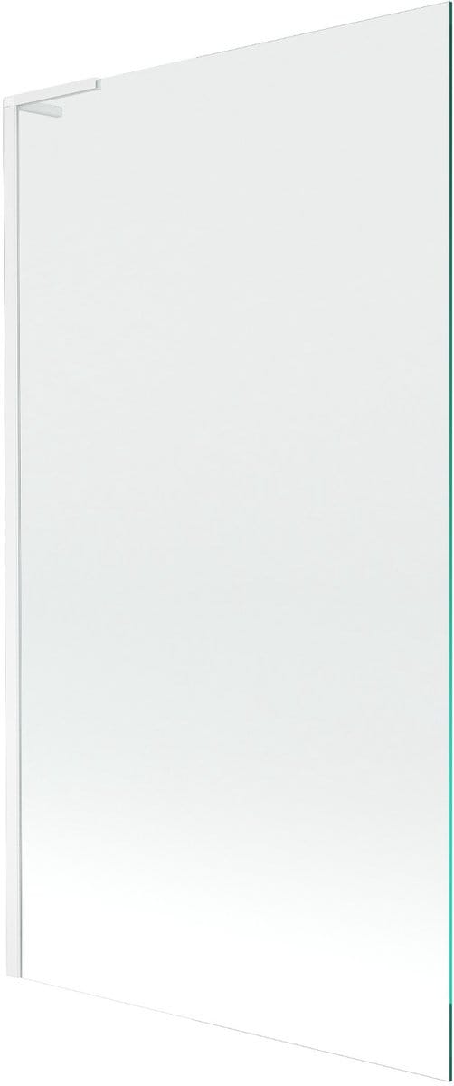 Mexen Next L douchewand 1-delig 100 x 150 , transparant, wit - 895-100-000-03-00-20