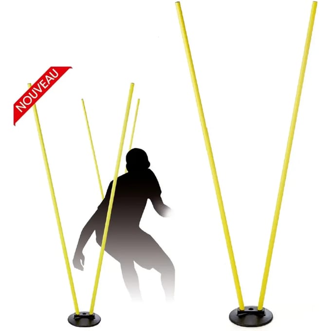 3-gaats slalom post synthetisch veld Tremblay CT