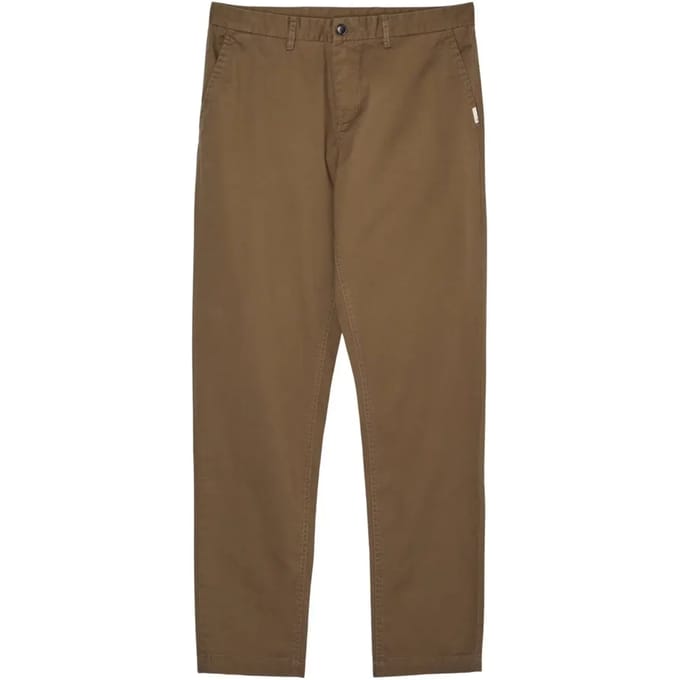 Element Slim Chino Broek Bruin 36 Man