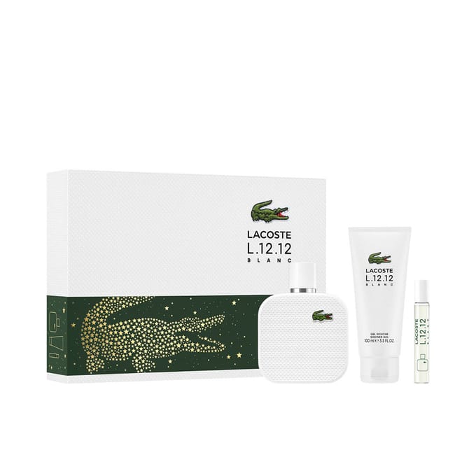 Lacoste L.12.12 Witte Etui 3 Stuks 3 pz