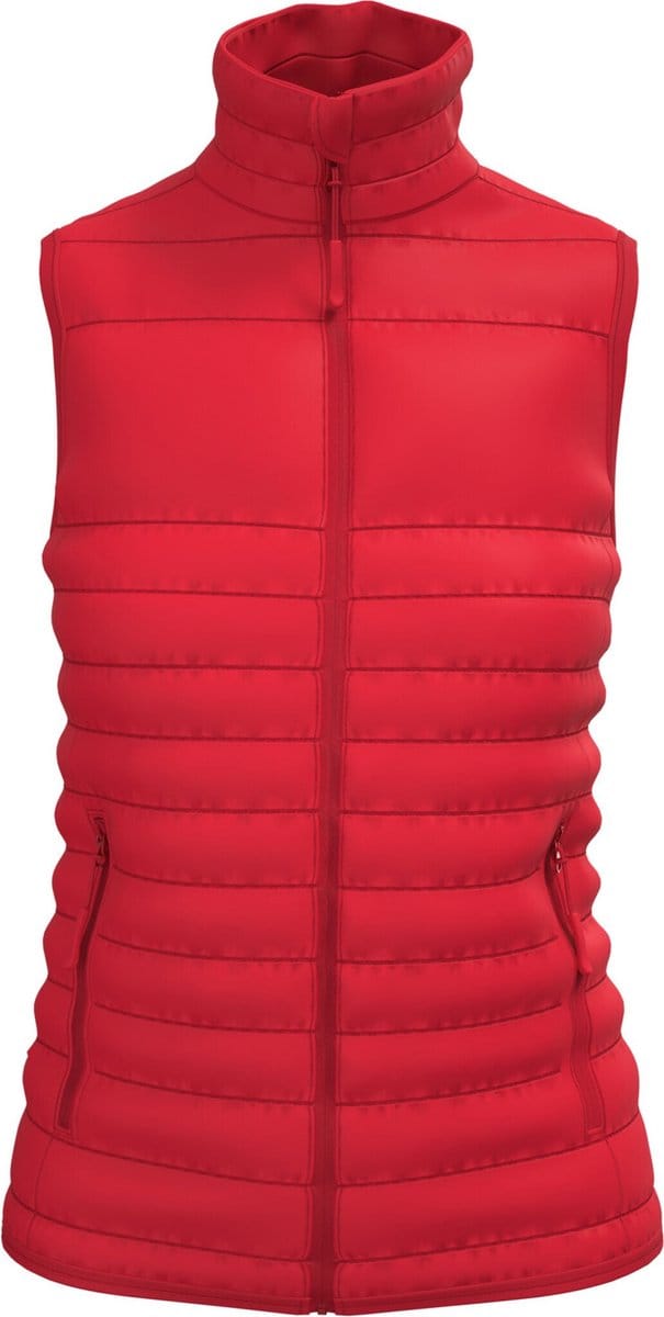 iDeal Basic Brand Gewatteerde dames bodywarmer IB6173 - Ideal Red - S