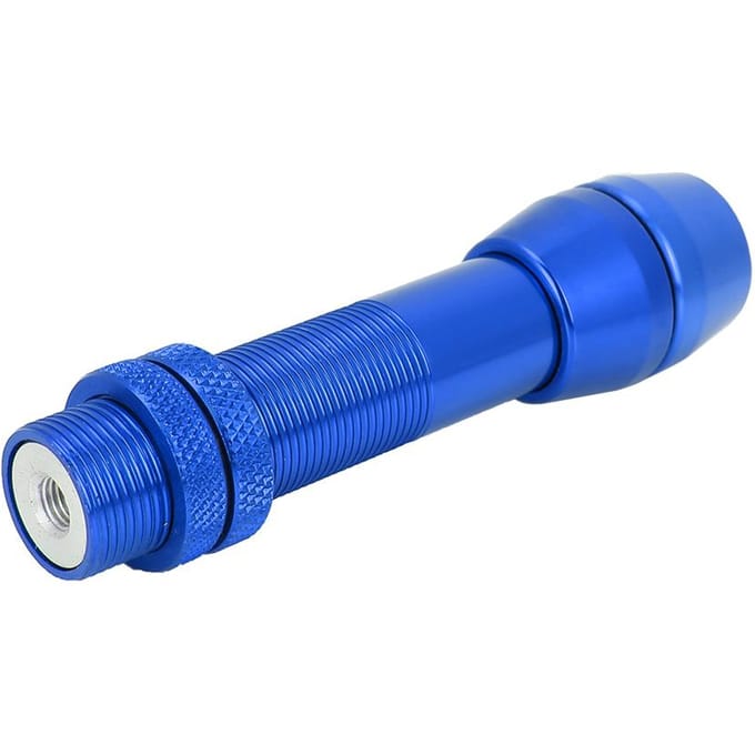 Ensemble Siège Moulinet Canne à Pêche Métal Robuste Pêcheur Remplacement Accessoire DIY Bleu blue