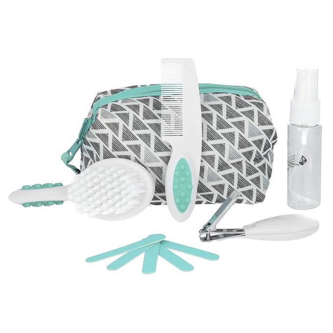 Safety 1st, premier kit de toilettage, kit de 10 pièces gray