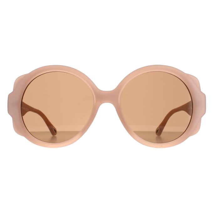 Chloe Round dames matte naakt bruin ch0120s
