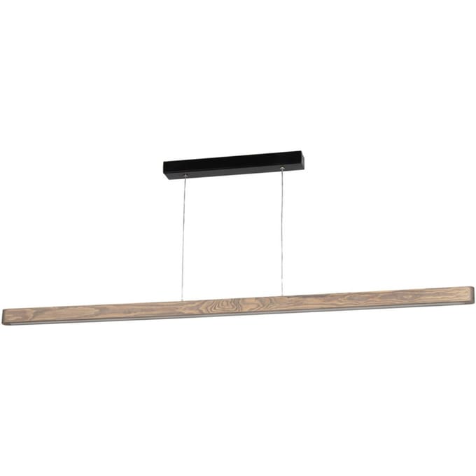 Envostar Lineo LED hanglamp grenen grijs 135cm