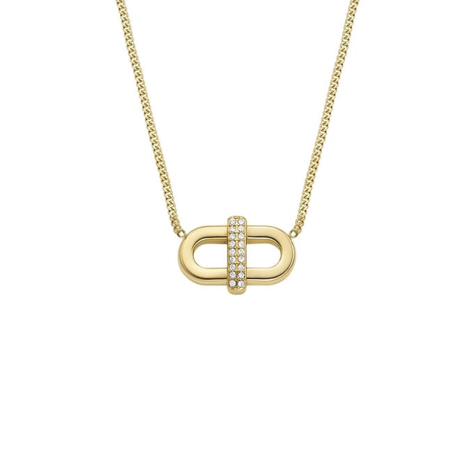 Fossil JF04582710 Dames Ketting - Goudkleurig