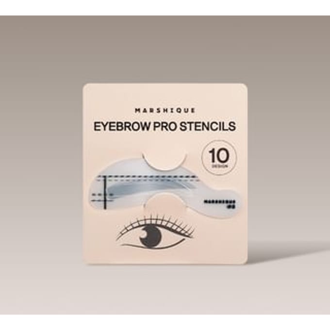 MARSHIQUE - Eyebrow Pro Drawing Guide Set 10 pcs