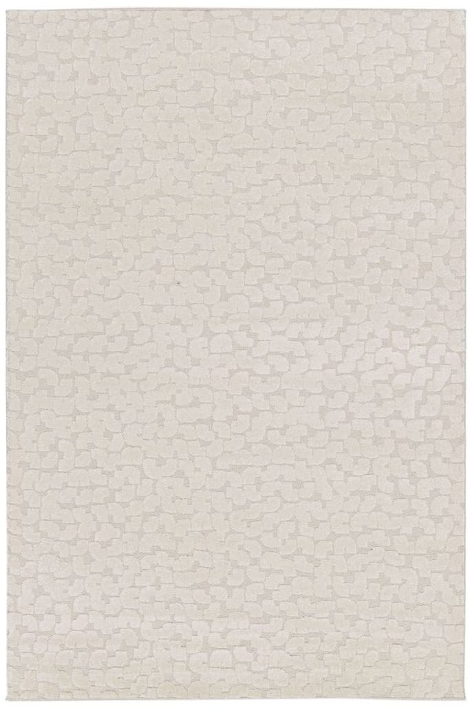 Design vloerkleed - Relief Tesselle ivoor 160x230