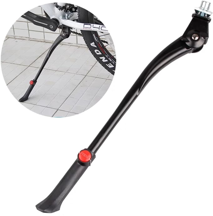 RAION - Centrale Fietsstandaard - 24-28 Inch - Zwart - Aluminium