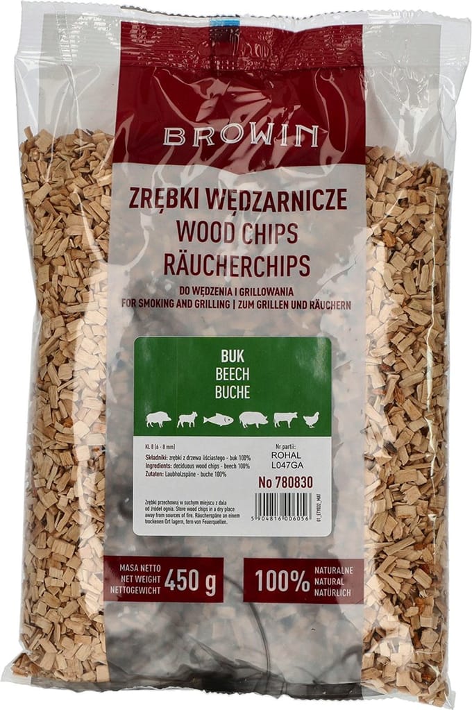 Houtsnippers voor roken en grillen (100% Beuken)