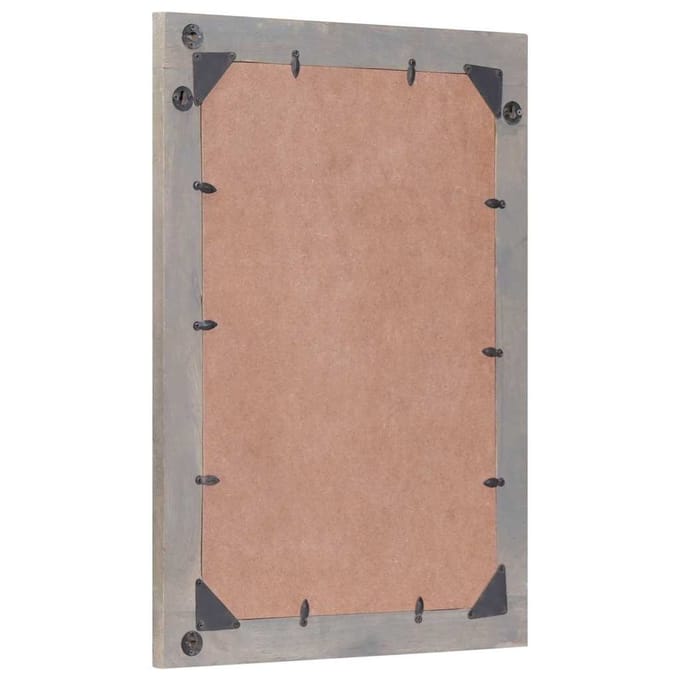 vidaXL - Badkamerspiegel - Grijs - 70 - x - 50 - x - 2,5 - cm
