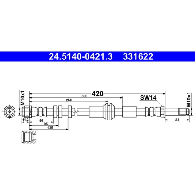 Remleiding ATE 24.5140-0421.3