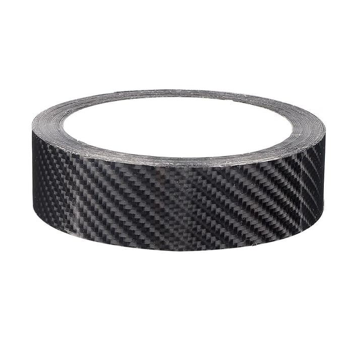 Beschermfolie Koolstofvezel Autodeurrandbeschermer Krasbestendige Sticker Accessoire gray