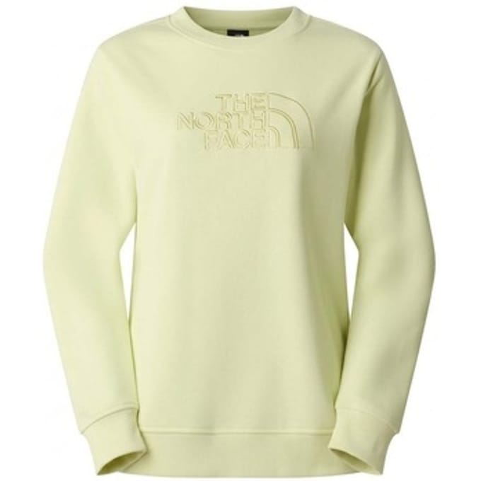 THE NORTH FACE W DREW PEAK LIGHT REGULAR CREW The North Face dameskleding geel maat S