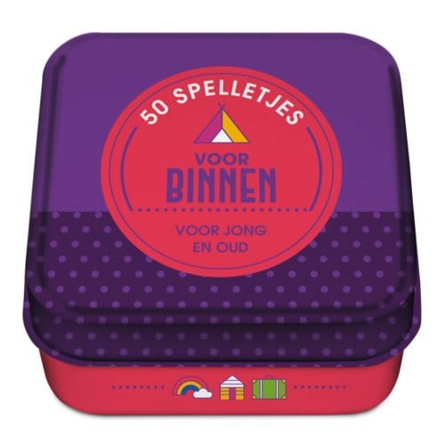 50 Spelletjes Voor Binnen - ImageBooks Factory