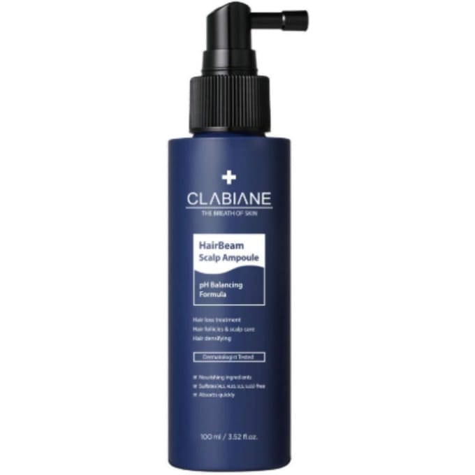 CLABIANE Ampoule Tonique Capillaire Anti-Chute pH Bas pour Cuir Chevelu 100ml