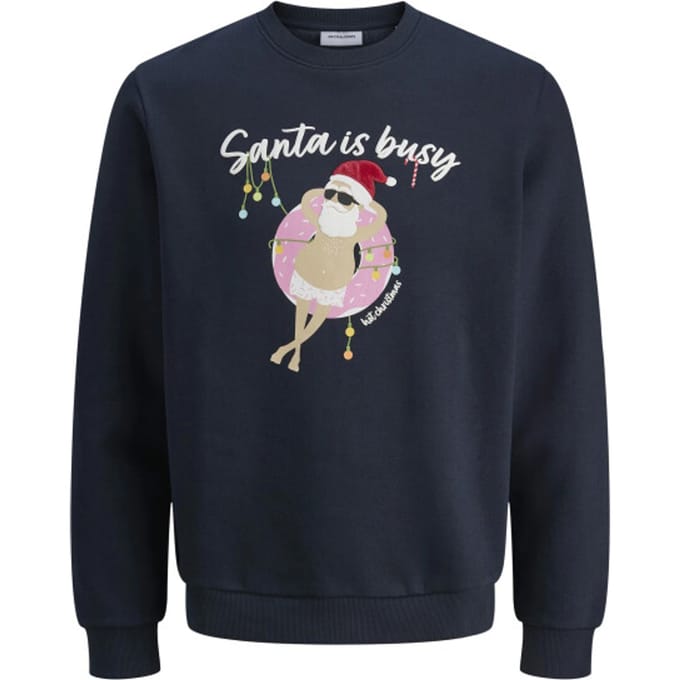 JACK&JONES - JJCHRISTMAS SWEAT CREW NECK XMAS - Heren - Sweaters