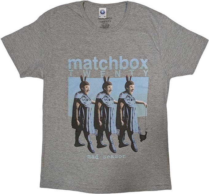 Matchbox Twenty - Mad Season Heren T-shirt - 2XL - Grijs