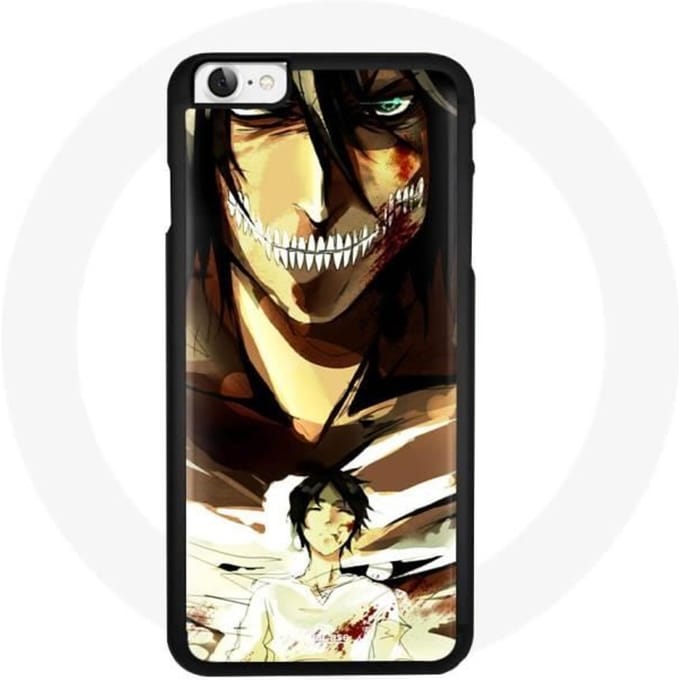 Hoesje - Eren Jaeger - Iphone SE - Flexibel - Anime - Attack on Titan