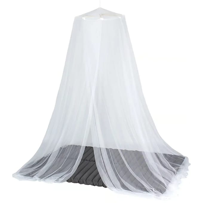 Abbey Camp Klamboe - 2-persoons - Polyester - Wit - 210 x 200 cm