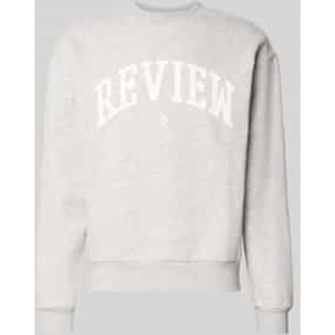 Sweatshirt met Varsiety-emblemen