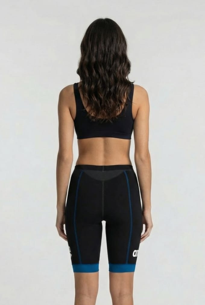 Arena W Tri Jammer St 2.0 Black/royal Größe: S | Bademode Outlet | Damen | Schwarz