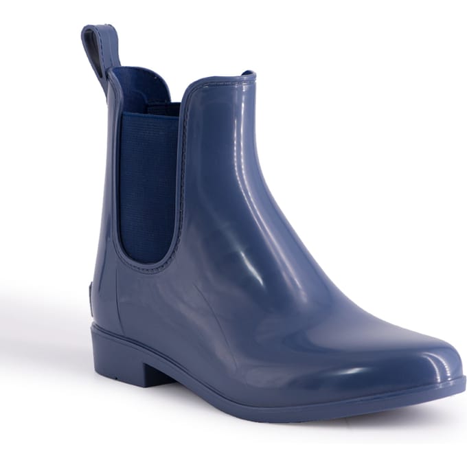 Aus Wooli Australia Womens Regenlaarzen Met Inlegzool Van Schaapsvacht NAVY