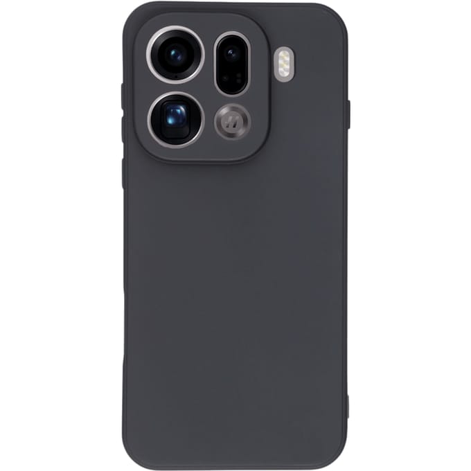 Mocaa OPPO Find X9 Pro Siliconen Hoesje Zwart
