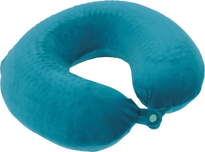 Aidapt Nekkussen - Memory Foam + Gel - Velours hoes - Licht groen