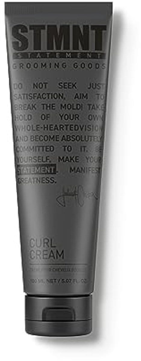 STMNT Grooming Goods Curl Cream, 5.07 Oz | Enhances Curls | Texture Without Crispiness
