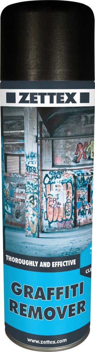 Zettex Graffiti Verwijderaar – Milieuvriendelijke Reiniger – 500 ml - Transparant