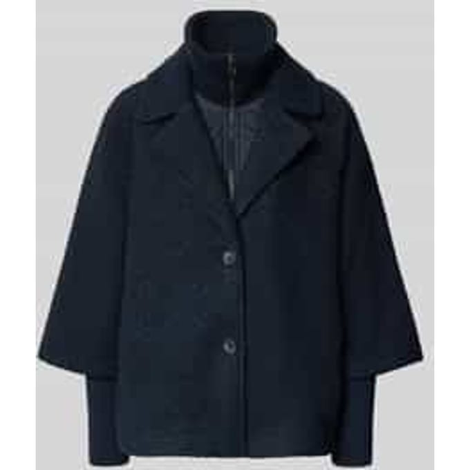 Tom Tailor - Gezellige capejas in 2-in-1-look - Maat XL - sky captain blue