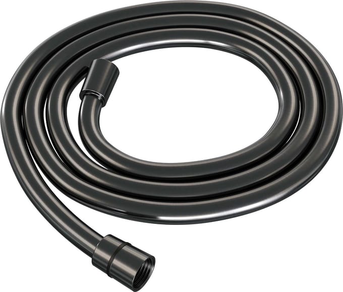 Brauer Gunmetal Edition Doucheslang - glad 150cm - geborsteld gunmetal