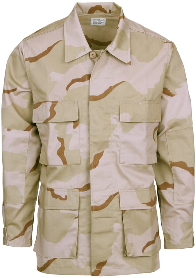 Fostex BDU binnen jas tricolor desert camo