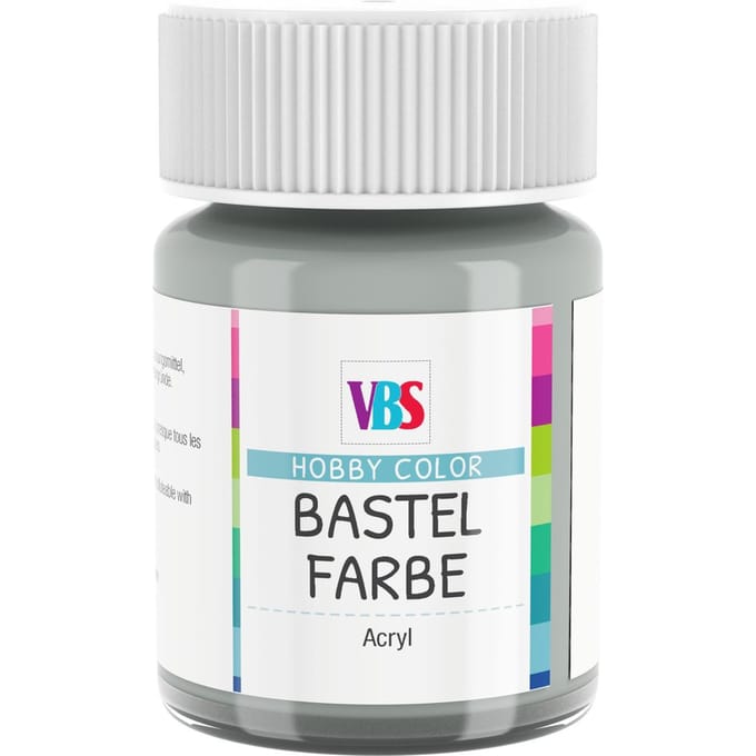 VBS Knutselverf, 15 ml - Grafiet