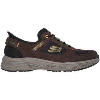 Skechers OAK CANYON - CONSISTENT WINNE Heren Wandelschoenen - Bruin / Zwart