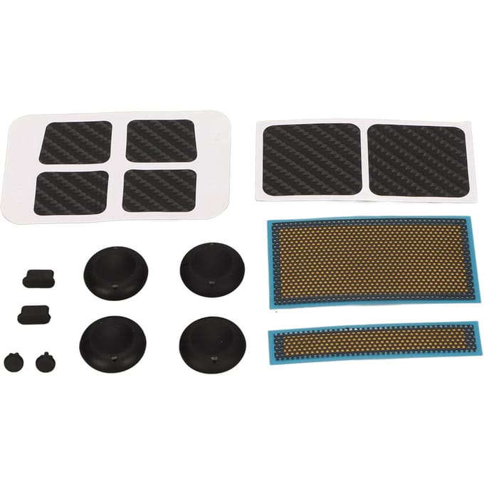 Game Console Beschermingskit Stickers Stofscherm Stofstop Joystick Dop Game Console Skin black