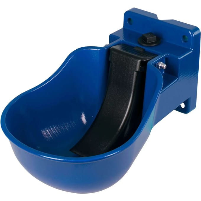 Drinkbak met pvc peddels 1/2" &amp; 3/4" aansluiting Kerbl K50