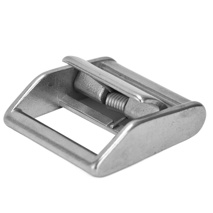 Camgespen 304 Roestvrij Staal Zware Uitvoering Druk Spanband Sjorband Lading 38mm gray