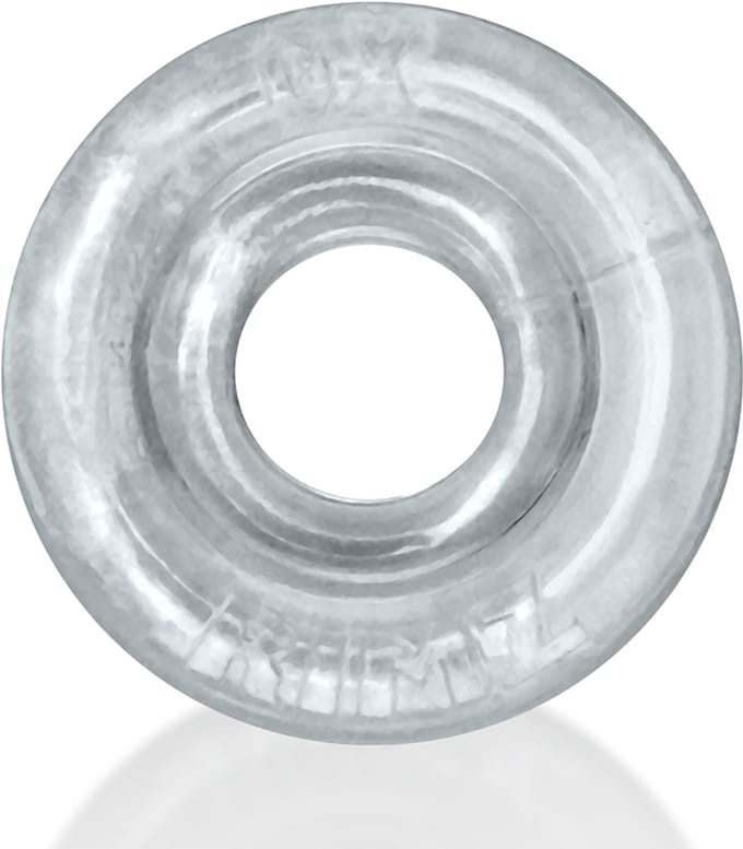 Oxballs - Rimz Softlips - Siliconen/TPR Cockring - Transparant
