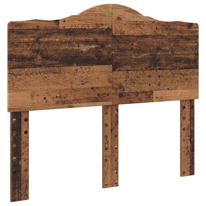 vidaXL Hoofdbord Oud Hout Bewerkt hout