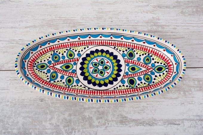 Ovale schaal Pavo 50 cm | OS.PA.50 | Dishes & Deco