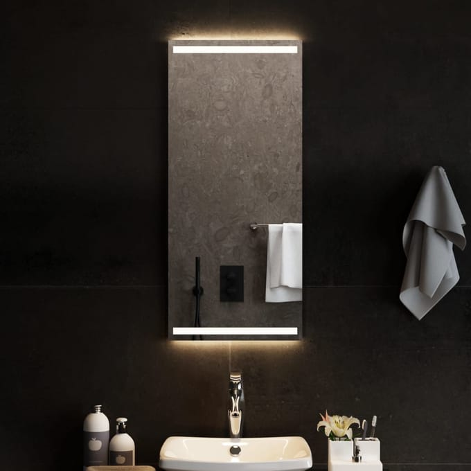 Vidaxl Miroir de Salle de Bain avec LED, 40x90 cm